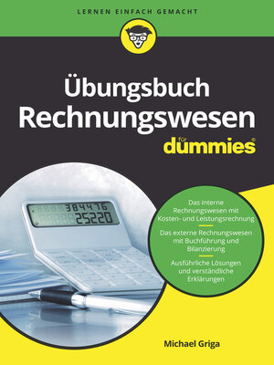 cover image of Übungsbuch Rechnungswesen für Dummies
